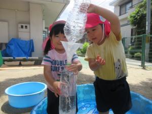 お水の移し替え
