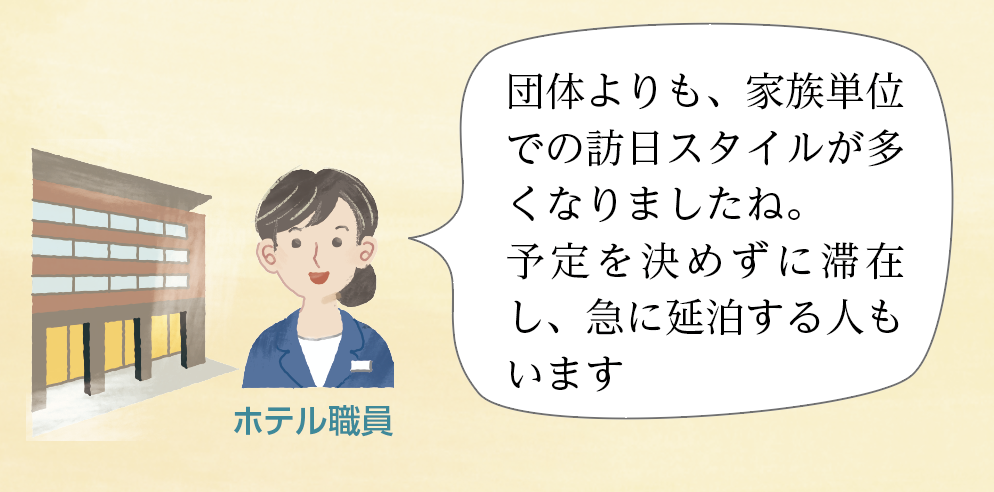 ホテル職員