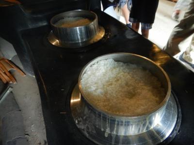 炊きあがったごはん