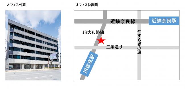 外観と位置図