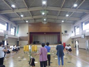 放課後子ども教室　体育館