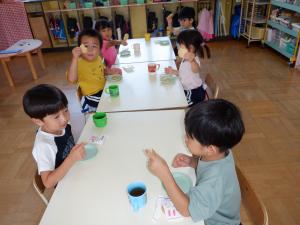 佐保幼稚園　お月見３