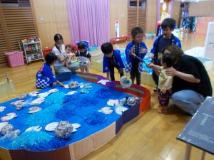 魚釣りコーナー