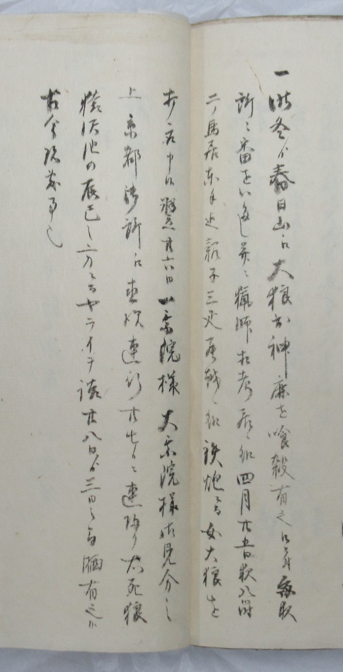 諸事記録控書オオカミ