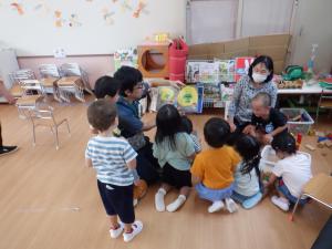 幼児棟で遊ぼう