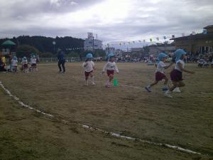 4歳児かけっこ2