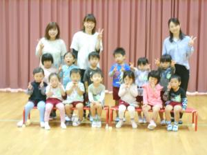 3歳児集合写真