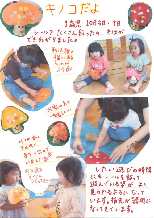 キノコだよ