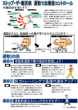 運動と血糖コントロール