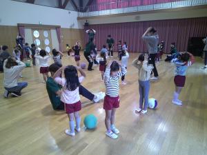 3,4歳児バレー遊び