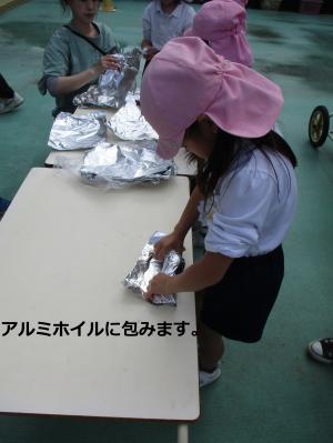 アルミにまく
