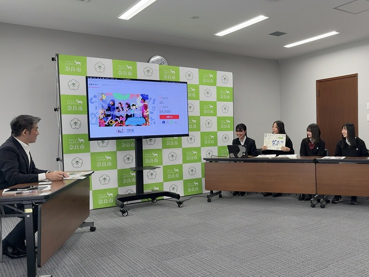 プレゼンテーションの様子