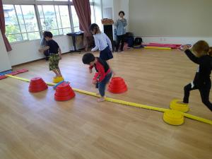 ５歳児のサーキット