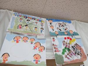 きりん組おひさま広場の絵