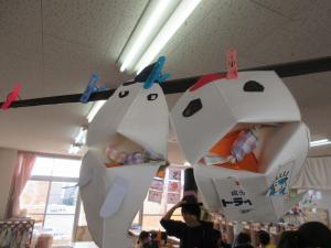 5歳児ハロウィーンの製作
