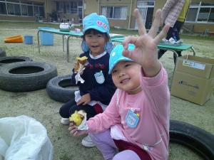 4歳児1号がおいしいといただきました
