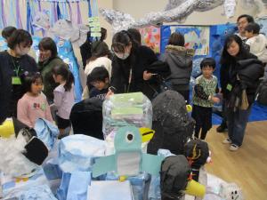 5歳作品展参観