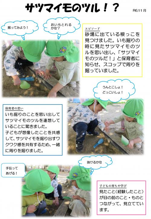さつまいものつる