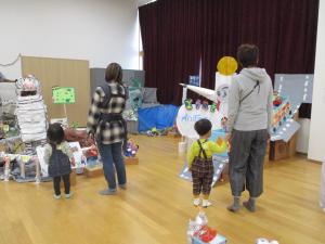 幼児組の作品を見たよ