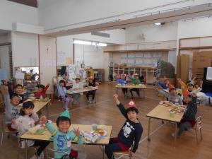 5歳児給食の様子2