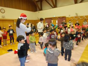 クリスマス会の様子