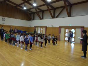 2学期終業式に参加しています
