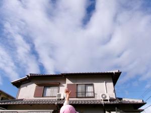 5歳児雲の形でクイズをする様子