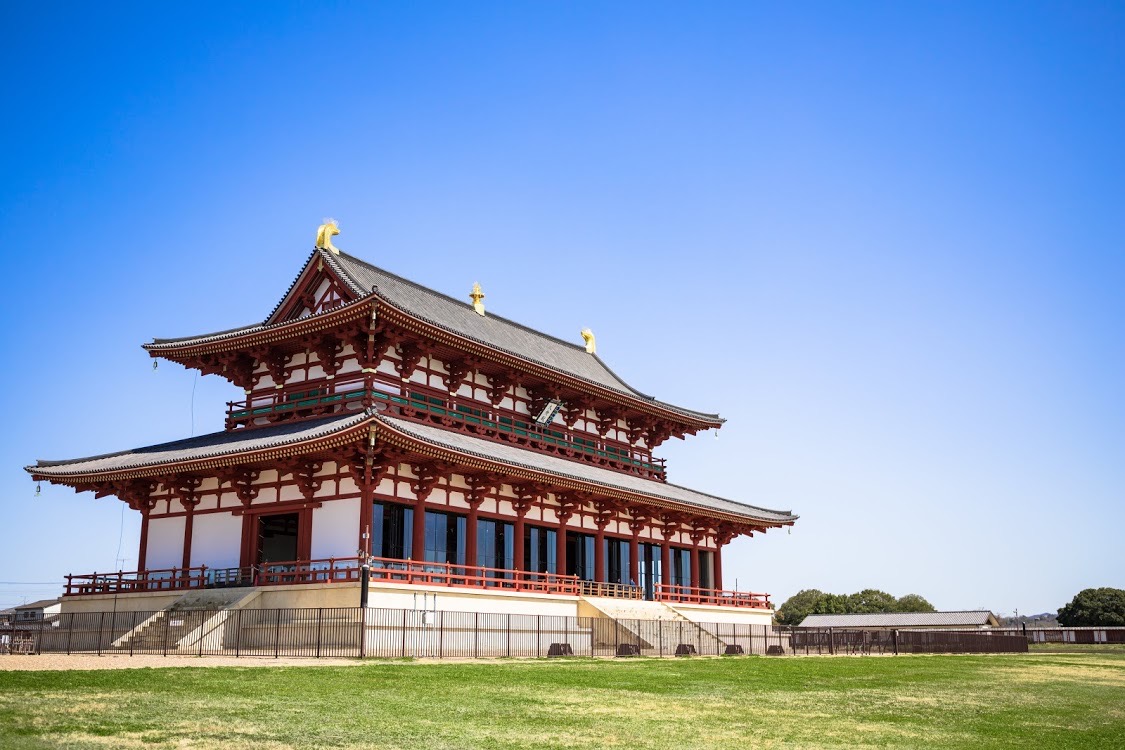 奈良の風景（大極殿）