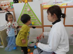 お部屋のクリスマスツリー