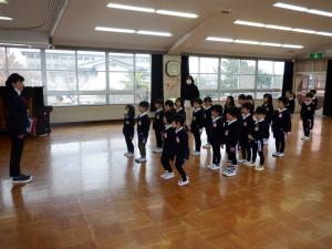 佐保幼稚園　三学期始業式
