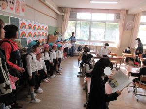 交流会で授業見学