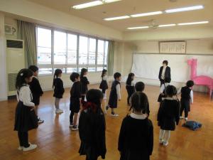 園長先生のお話をききました