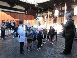 鎮宅霊符神社の見学です