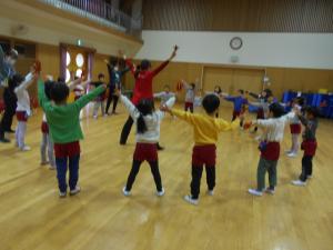 5歳児鳴子遊び