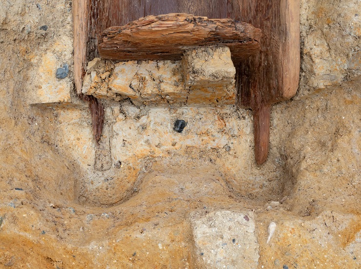 図5の木棺（身）の縄掛突起