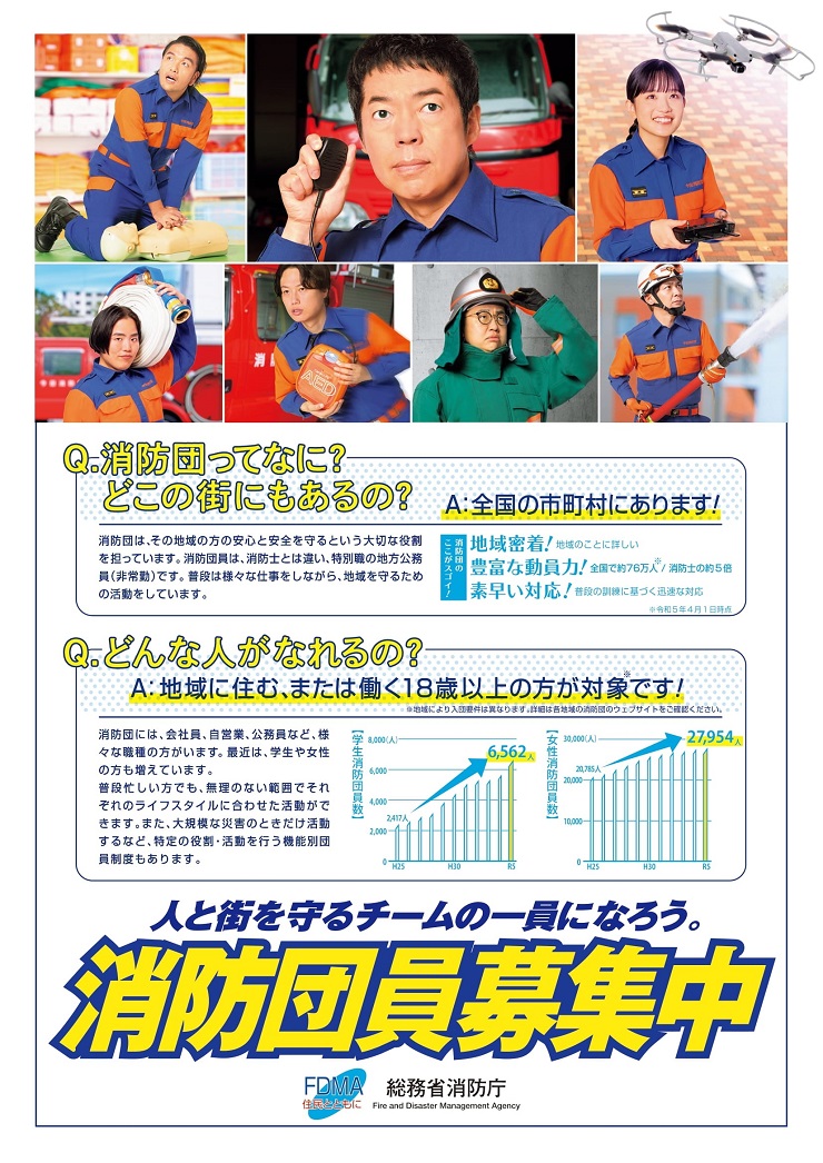 総務省消防庁ポスター画像①