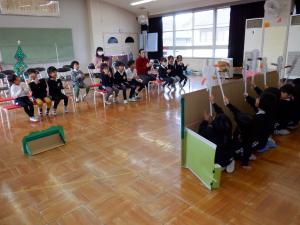 佐保幼　お話遊び見せ合い