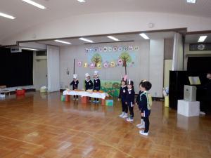 佐保幼　いちご組生活発表会3