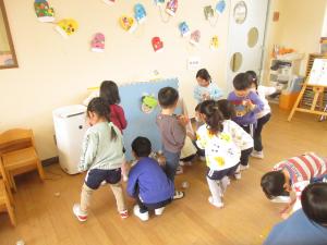 豆まきの練習５