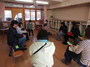 3歳児学級懇談会