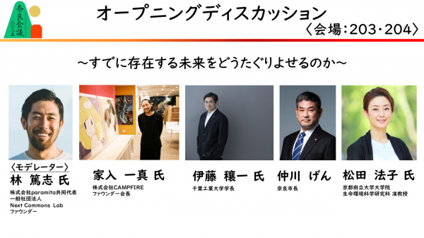 オープニングディスカッションスライド