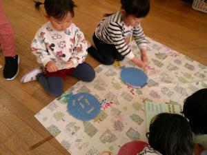 3歳児壁面つくり