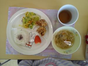 5歳児のリクエストメニューの給食