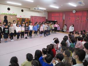 5歳児さんの歌