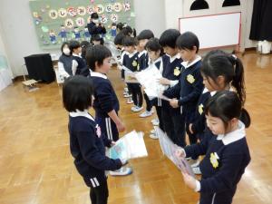 佐保幼　園児お別れ会3