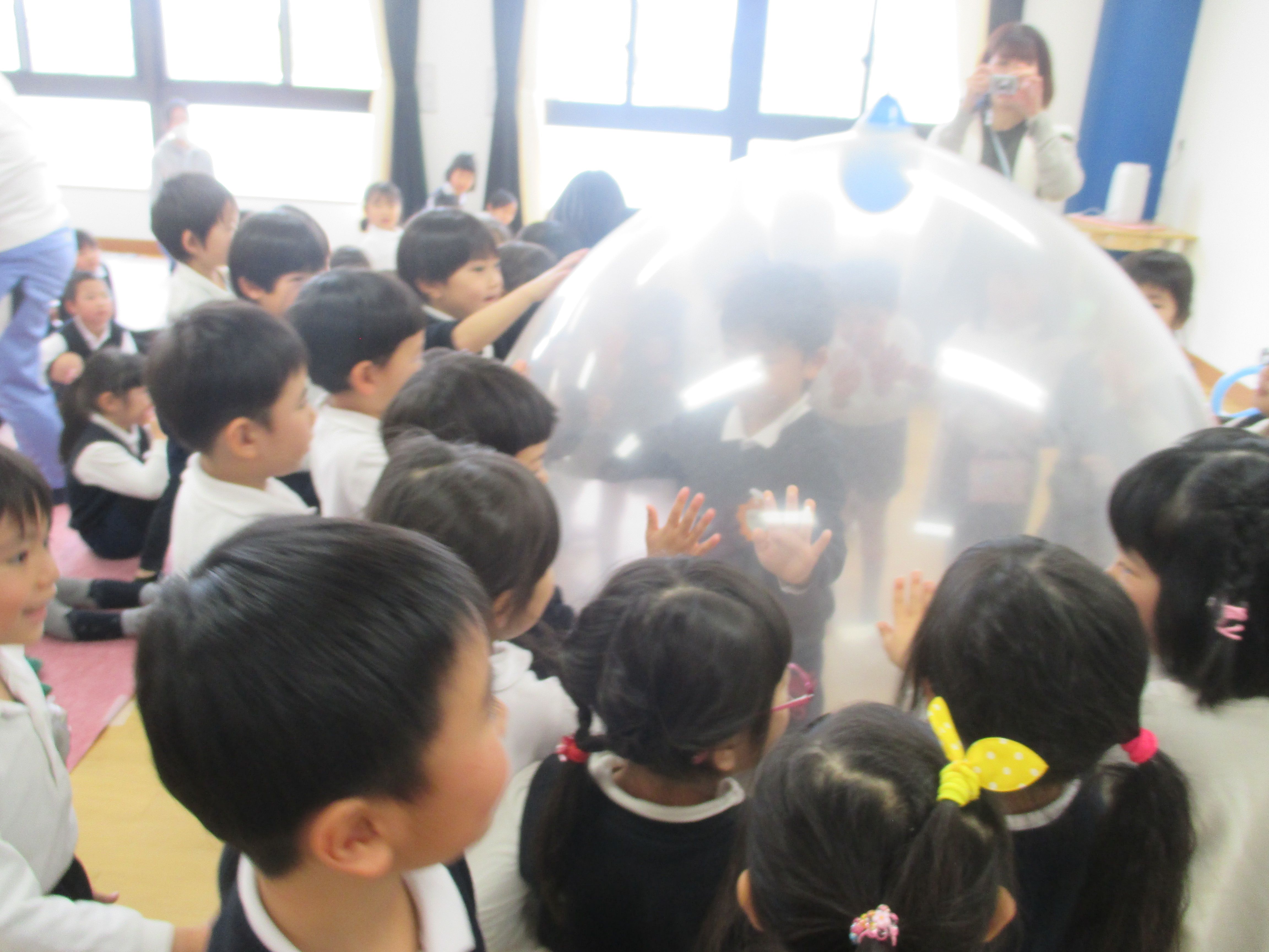 ふうせん太郎さんが来てくれました！＜全園児＞の画像2
