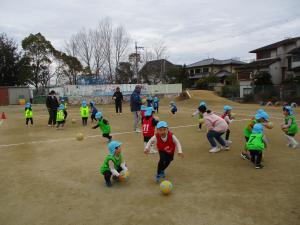 4歳サッカー初