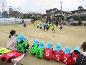 4歳サッカー初２