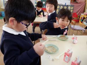 佐保幼　カフェごっこ4