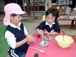 佐保幼　いちご組レストラン　最終日3
